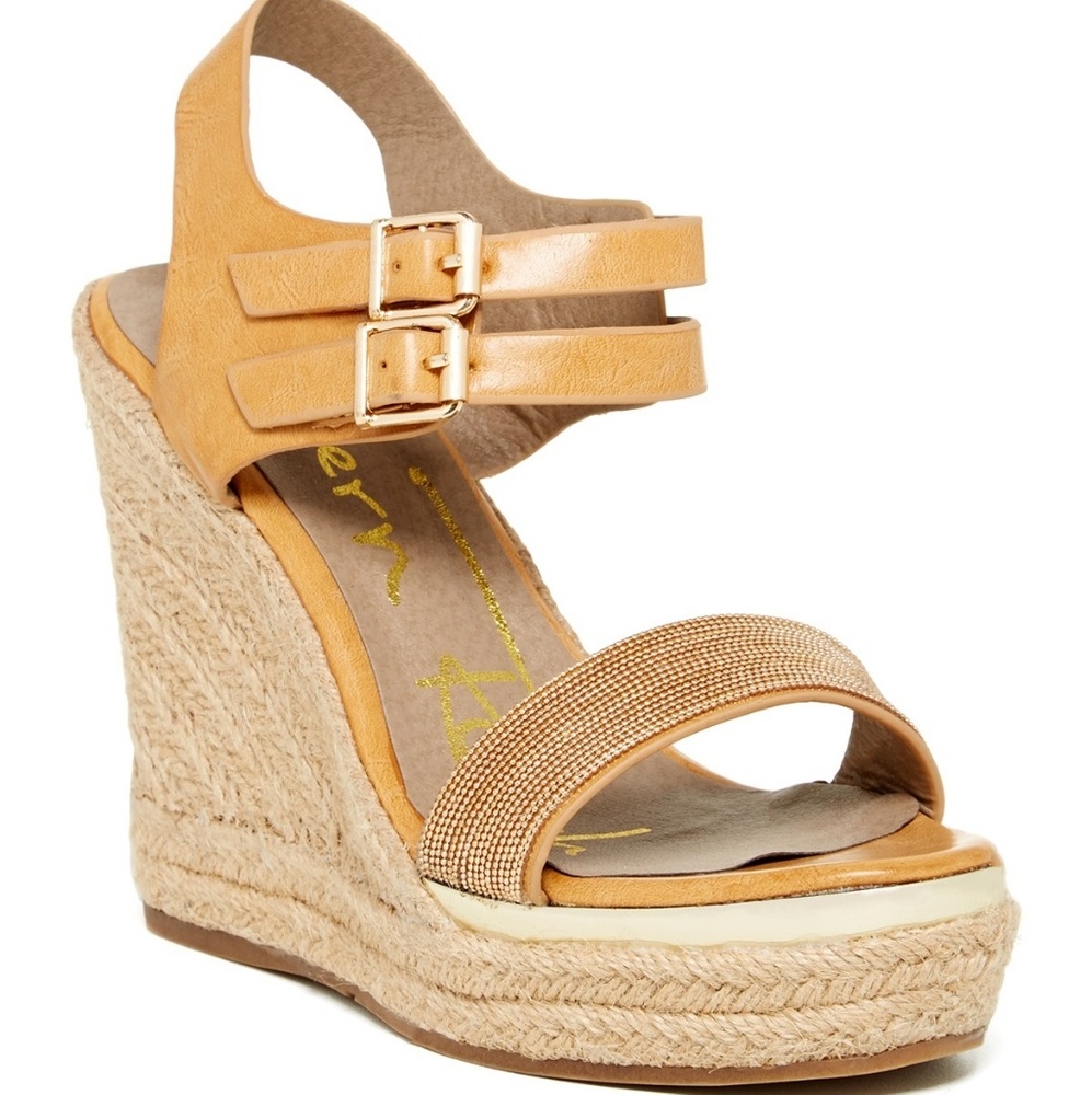 Modern Rush "Andrea" Wedge Sandals